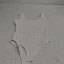 MANGOPOP Women's Scoop Neck Sleeveless Body suit Sexy Tank Top Bodysuit Backless Tops M