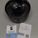 Cat Water Fountain Wireless Cordless: Cat Fountain for Drinking Battery Operated - 88oz/2.6L Black Pet Water Fountain Rechargeable - Quiet Cats Water Bowl Dispenser with Motion Sensor - Small Animals