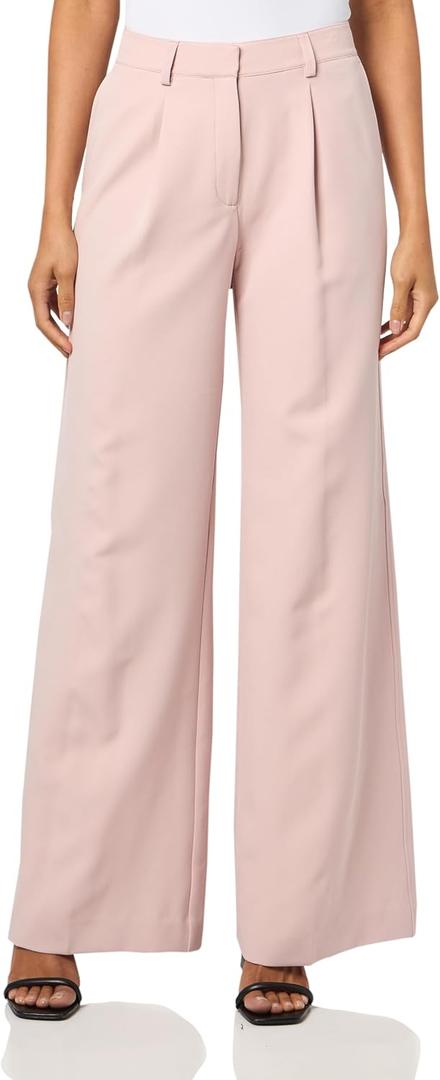 BOSS Women's Jabla Wide Leg Dress Trousers, Size 12