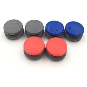 Analog Thumb Stick Grips Caps Extenders Joystick Cap Cover for Nintendo Switch NS Joy Con Controller Sticks Cap Skin (3Pairs)