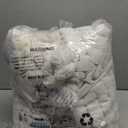 Amlie Home Faux Fur Throw Blanket for Couch, Cozy Fuzzy Fluffy Fur Luxurious Soft Striped Plush Gift Blankets for Family Sofa Chair Bedroom, 55"x70", Ivory