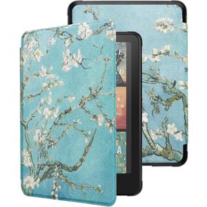 WALNEW Case for 7-inch Kindle Paperwhite 12th Gen 2024 and Colorsoft Signature Edition, Premium PU Leather Protective Cover for Kindle Paperwhite, Auto Wake/Sleep