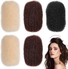DOITOOL 5 Pcs Women Hair Padding Clamps, Hair Styling Pads for Volume Updo Accessories Home Use, Assorted Colors