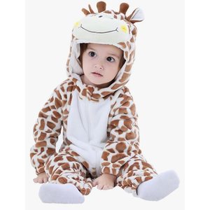 Kids' And Toddlers' Infant Tiger Dinosaur Animal Fancy Dress Costume Outfit Hooded Romper Jumpsuit 18-24M