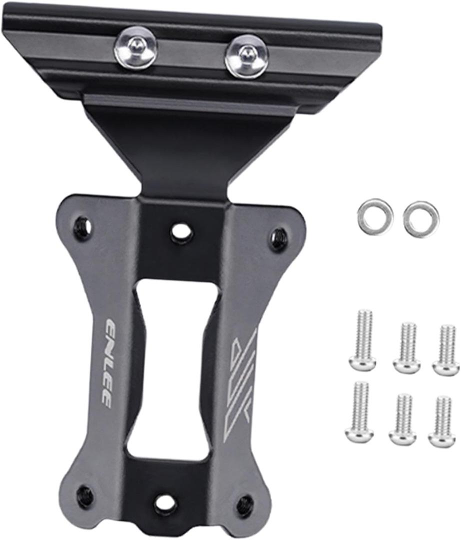 Saddle Cage Converter,Bike Saddles Extension Bracket Simple Modification Versatile Bike Saddle Water Bottle Holder Adapter, Double Bottle cage
