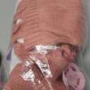 Lifelike Reborn Baby Dolls 20 Inch 7Lbs Soft Platinum Liquid Silicone Full Body Realistic Newborn Baby Dolls Girl that Look Real Babies Weighted, Mouth Can Be Opened, 18 inches , 6.5 lbs