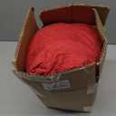 Meditation Floor Cushions, Thickened Floor Pillow for Adults, Large Square Pillows Seat Cushion for Tatami Living Room Yoga, Memory Sponge Block Added, 22x22 Inch, Wine Red (Set of 1)