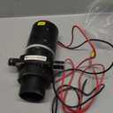 Dewinston 12V Macerator Pump Compatible with Jabsco 18590-2092, 12 GPM Waste Pump with Self-Priming, Run-Dry Protection, for RV, Marine, Boat, Toilet, Kitchen Drain