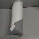 Cervical Neck Pillows with Memory Foam - Neck Pillows for Pain Relief Contour Memory Foam Pillows Ergonomic Neck Support - Adjustable Orthopedic Bed Pillows with Breathable Pillowcase for Sleeping (Standard, Grey White)