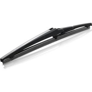 AutoTex - Rear Automotive Wiper Blade - Universal Replacement Windshield-Wipers - All-Weather Rubber - QFR-12A Fits Roc Lock 2 Rear Wiper Arm (12")