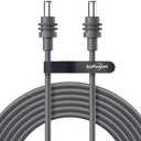 Starlink Mini Power Cable 9.8FT/3M,Waterproof Starlink Mini Dc Power Cable,Heavy Duty Starlink Mini Cable,Starlink Mini Travel Replacement Cable,Set of 2