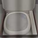 Rechargeable Shower Light for Inside Shower, 12000mAh Motion Sensor Wireless Ceiling Light with Remote No Wiring, Battery Operated Closet Lights Cordless LED Overhead Lighting for Pantry Bathroom (White)