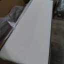 Merax Boucle Upholstered Bed, Queen Bed Frame and Headboard, Platform Bedframe, No Box Spring Required, Easy Assembly, White