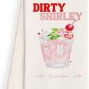 WFSM Dirty Shirley Cocktail Funny Kitchen Towels, Bar Towels for Home Bar Kitchen, Funny Kitchen Decor, Dish Towels for Kitchen Drying, Bar Cart Accessories and Decor, 16x24 Inches, 095-XS-MJ-1