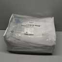 INGEROOM Washable Area Rug 8x10, Modern Abstract Thin Large Rug for Living Room Bedroom Under Dining Table Home Decor, Non Slip Low Pile Area Rug, Oceanic Pattern Navy Blue