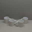 22oz white Super Large Ceramic Coffee Mugs Large Handles Set of 4