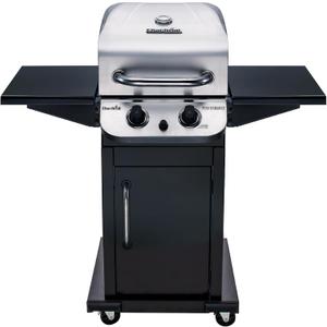 Char-Broil Performance Series Convective 2-Burner Cabinet Propane Gas Stainless Steel Grill - 463673519P1 (Black / Silver)
