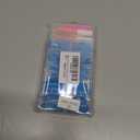 120Pcs Cat Eye Press on Nails Almond Medium Length, Full Cover Sky Blue Press on Fake Nails Glossy Acrylic Almond Shape Glue Nails for Women Girls