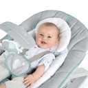 Ingenuity Keep Cozy 3-in-1 Grow with Me Vibrating Baby Bouncer, Seat & Infant to Toddler Rocker, Vibrations & -Toy Bar, 0-30 Months Up to 40 lbs (Weaver)