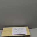 QEEIG Bathroom Floating Shelves for Wall - 15.7" Wall Mounted Shelf Over Toilet Farmhouse Home Decor Display Bookshelf Small 15.7 x 6.7 inch Set of 2, Rustic Brown (008-40BN)