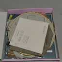 ETSPIL Embroidery Kit for Adult Beginners, 3-Pack 33-Stitch Practice Samplers, Pre-Stamped Patterns, 7.8-Inch Hoop, Threads & Needles, Step-by-Step Guide & Video, DIY Needlework Craft Gift for Women