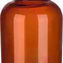 Lab Borosilicate Glass Reagent Bottle,Wide Mouth Glass Storage Bottle with Ground Stopper (33.8 Ounces)