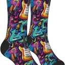 Alien Funny Socks Novelty Crew Socks For Women Men