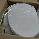 Kohler PureWash E580 Elongated Bidet Toilet Seat, White, Quiet-Close Lid Prevents Slamming, Self-Cleaning Wand, Adjustable Water Pressure with Multiple Cleansing Options