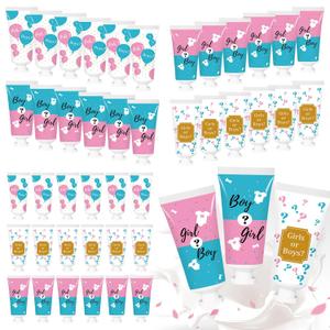 50 Pcs Baby Shower Hand Cream Gifts Bulk Boys Girls Baby Reveal Figure Hydrating and Soothing Hand Lotion for Babies Shower Stuffers Party Guest Favors (1 Fl Oz (Pack of 50))