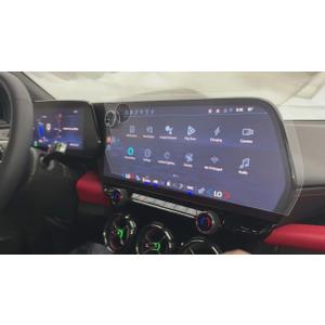 Tempered Glass Screen Protector for 2025 Chevrolet Traverse 17.7" Touchscreen - 9H Hardness, HD Clear, Anti-Scratch, Touch-Sensitive