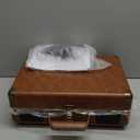 Victrola Journey Bluetooth Portable Suitcase Record Player – with Built-in Speakers, 3 Speed Vinyl Record Player, RCA Out, Headphone Jack, Dark Brown