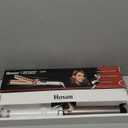 Hoson 1 1/2 Inch Curling Iron Large Barrel, 1.5 Inch Long Barrel Curling Wand Dual Voltage, Ceramic Tourmaline Coating with LCD Display, Glove Include