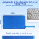 Cold Therapy Machine with Universal Large Pad for Back, Hips, Shoulders, Arms, Waist, Legs and Knees, Programmable Timer, Ice Therapy for Post Surgery, Cryotherapy System, Ice Compression Pack Wrap.
