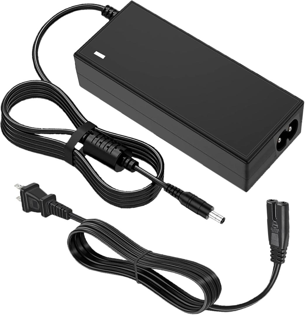 DC15V Video Light Power Adapter Compatible with GVM Great Videq Maker 520S 560AS 672S 680RS 480LS 480LSG 29W 800D 800D-RGB 40W High Beam Bi-Color LED Video Soft Light Panel XMX-6501EPT Black Suit