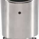 Stainless Steel Car Exhaust Tip, 2.1In To 1.5In Universal Pipe Modification Tail Throat (Silver)