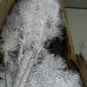 6 ft. Artificial PVC Christmas Tree with Stand White