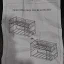 Low Twin Over Twin Size Bed Floor Bunk Bed with Panelled Headboard Footboard, Ladder and Guardrails, Solid Rubber Wood Frame