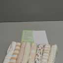 8-Pack Organic Baby Bibs for Boys, Girls - Soft Cotton Drooling and Teething Bibs for Baby Girl & Boy, Extra Absorbent, Easy To Clean & Put On for Toddler, Newborn, Infant 0-24 Months (Sweet Charm)