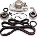 2.2L ASTOU Engine Timing Belt Kit w/Water Pump Fit for Honda for Odyssey 1995-1997 for Accord 1990-1997 for Prelude 1992-1996 for Isuzu for Oasis 1996-1997 Replace Timing Belt OEM - TS26187