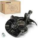 A-Premium Front Left Steering Knuckle & Wheel Bearing Hub Assembly Compatible with Toyota Highlander 2008-2017 & Lexus RX350 RX450h 2010-2015, Driver Side