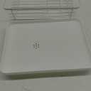 Dish Drying Rack for Kitchen Counter,Space-Saving Dish Rack with Drainboard,Rustproof Countertop Dish Drainer with Utensil Holder for Sink,White