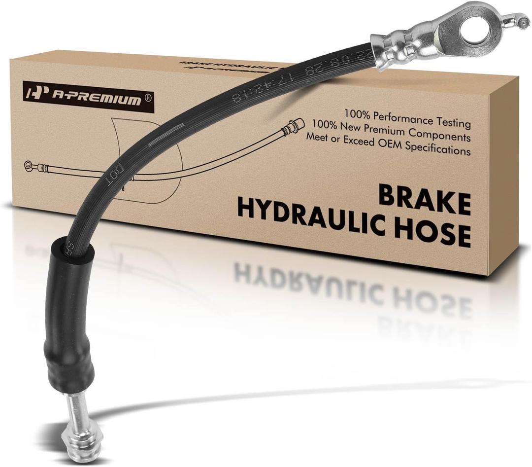 A-Premium Rear Driver or Passenger Brake Hydraulic Hose Compatible with Select Mazda Models - 3 2014-2016, 6 2014-2015 A-Premium Rear Driver or Passenger Brake Hydraulic Hose Compatible with Select Mazda Models - 3 2014-2016, 6 2014-2015