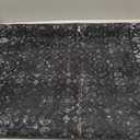 Vintage Washable Runner Rug (2'6"x8', Black)