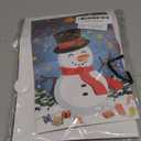 Hooqict Christmas Games Pin The Nose on The Snowman Christmas Holiday Party Games for Kids Snowman Party Decorations, Large Christmas Pin Games Poster with 45 Nose Stickers
