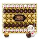 Ferrero Collection, Premium Assorted, Hazelnut, Dark Chocolate and Coconut, 48 Count Premium Treats, 6.1 oz, BB Date: 04/09/2026