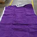 CHILLSUN Air Mattress Queen With Built in Pump - Upgraded Blow Up Bed,2 Mins Quick Self Inflatable and Deflate, 18"/650lbs Max, Strong Support, Flocked Top, Puncture Resistant, for Camping,Home,Guests (Purple)