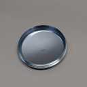 15-Inch Round Stainless Steel Catering Tray, Mirror-Polished Finish, Silver Platter for Appetizers and Hors D'oeuvres, Dishwasher Safe