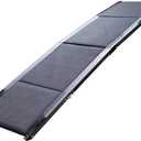 Deluxe Aluminium Pet Ramp  Portable Folding Dog Ramp for Cars, SUVs, and Beds  Non-Slip Surface for Large & Small Dogs  Supports Up to 150 lbs  Lightweight & Durable
