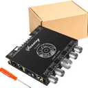 S350H 2.1 Channel Amplifier Board,220W+220W+350W Power Output, 5.1 Amplifier Board DC18-38V TPA3251 AMP Board BT/AUX/USB Input for DIY Wireless Speakers for DIY Wireless Speakers