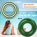 4 PCS Striped Pool Floats for Adults -36 inch Swimming Rings Tubes -Inflatable Pool Float Tube for Adults Pool Floats for The Beach, Party, Vacation